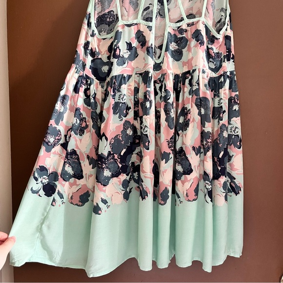 Intimately Free People Floral Strappy Back Summer Dress - Picture 9 of 9